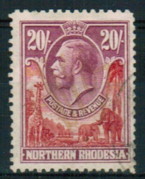 Image of Northern Rhodesia/Zambia SG 17 FU British Commonwealth Stamp